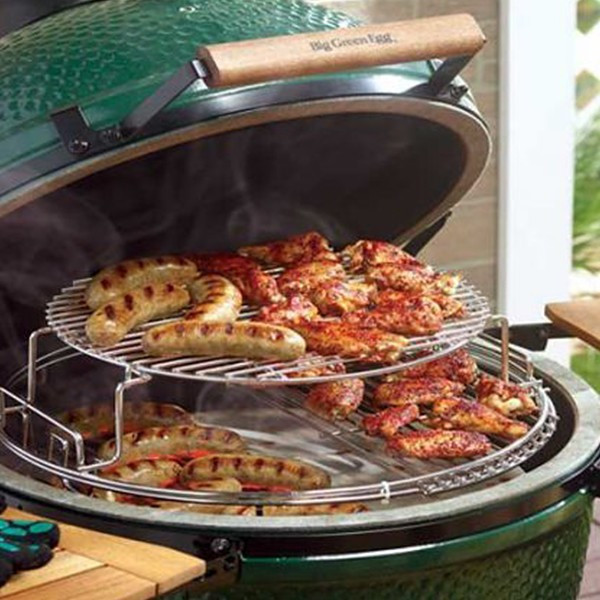Грати дворівневі для гриля L металеві Big Green Egg 120755 Код: 005796 Рівне - фото 2