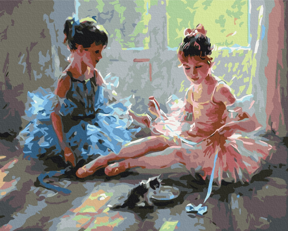 Балерины с котенком Киев - изображение 1