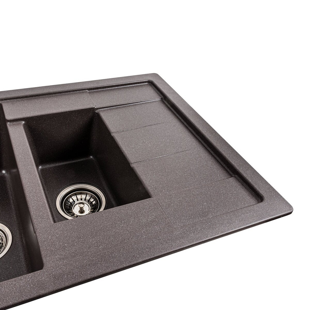 VALESO Гранітна мийка для кухні VALESO 7850W TOSKANA матовий Гренадін Киев - изображение 3