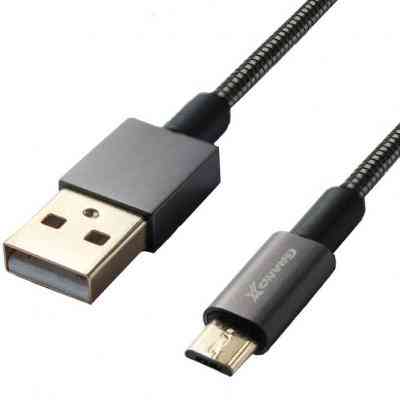 Дата кабель USB 2.0 AM to Micro 5P 1.0m Grand-X (MM-01) Винница