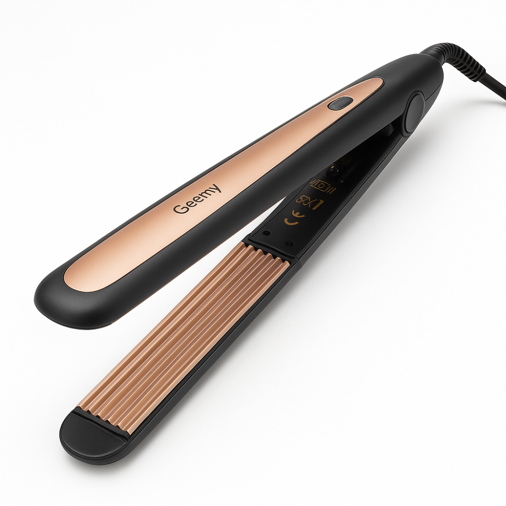Праска-випрямляч для випрямлення Gemei, Щипці для кучерявого волосся, Дбайливий випрямляч волосся QV-71 Львів - фото 15