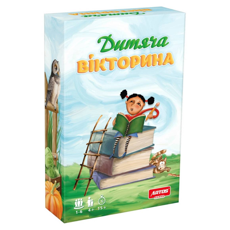 Дитяча вікторина "Асоціації" Дитяча 0802, 6 тем Вінниця - фото 1