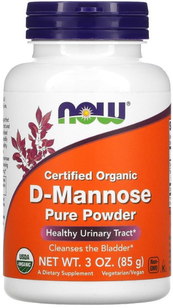 D-манноза Now Foods Certified Organic D-Mannose 85 грамм Київ - фото 1