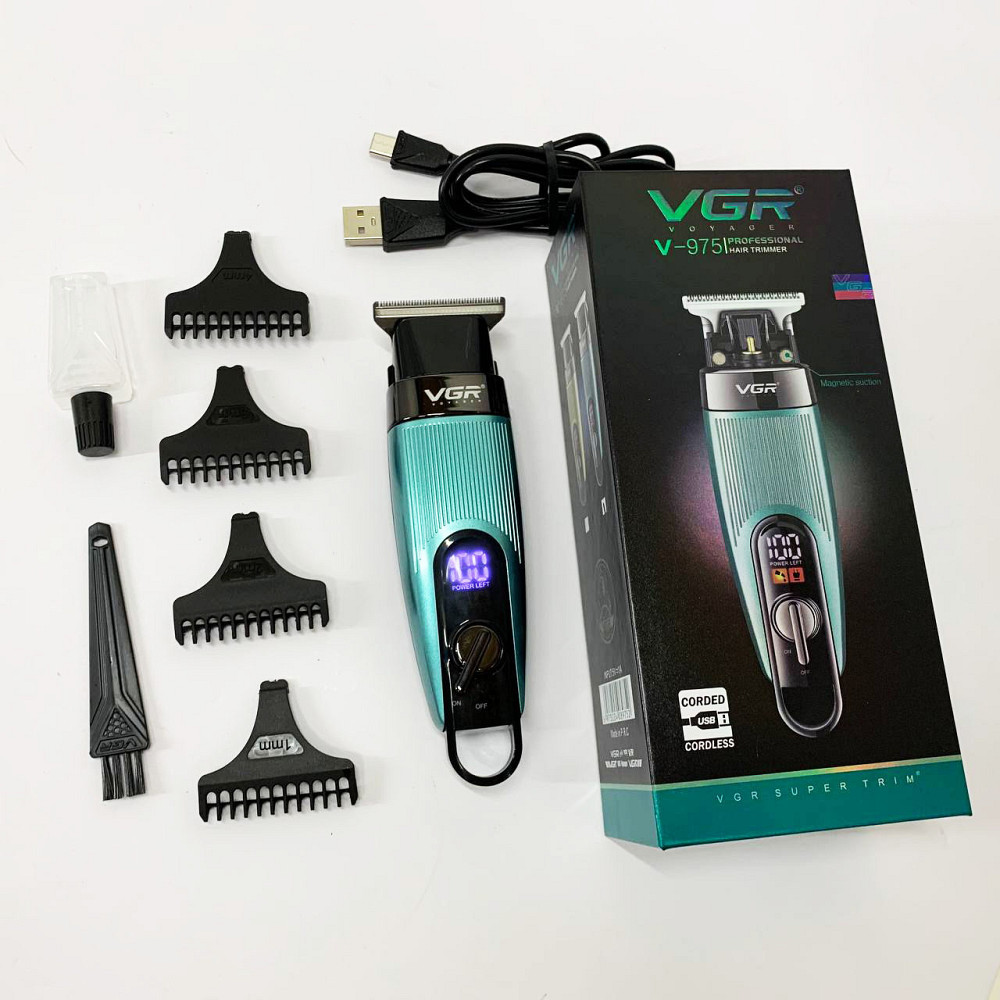 Хороші машинки для стрижки волосся для дому VGR Професійна машинка стрижки волосся в салон HC-13 Львів - фото 5
