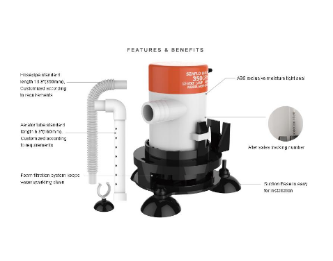 Аэратор-Водопад Для Внутренней Установки Seaflo Киев - изображение 5