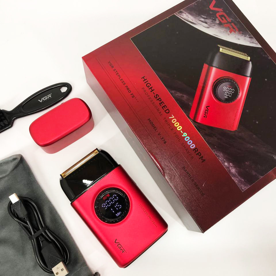 Електрична бритва для догляду за бородою, Портативна електробритва для бороди, Електробритва шейвер CY-50 Львів - фото 6