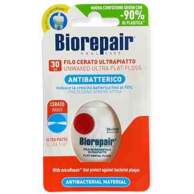 Зубная нить Biorepair Избавление от чувствительности с гидроксиапатитом и цинком РСА 30 м (8017331058268) Винница
