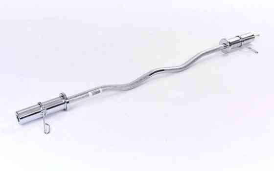 Гриф W-подібний 120 см 50 мм на втулках хромований Київ