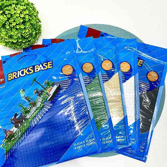 Конструктор SLUBAN Bricks base Ігрове поле набір 5 штук (M38-B0833) Чернігів