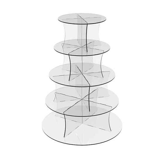 Подставка EKOSTAR под торты и для кенди бара на 5 ярусов Киев