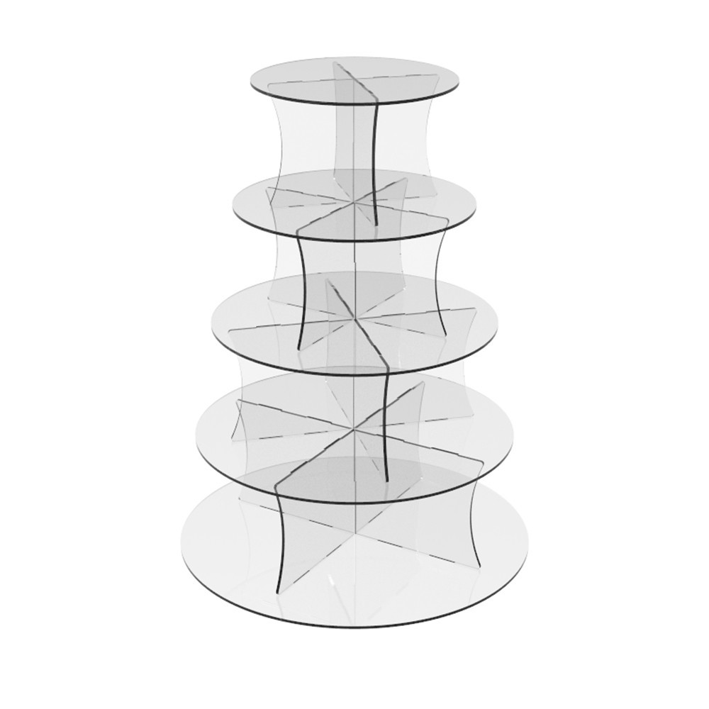 Подставка EKOSTAR под торты и для кенди бара на 5 ярусов Киев - изображение 1