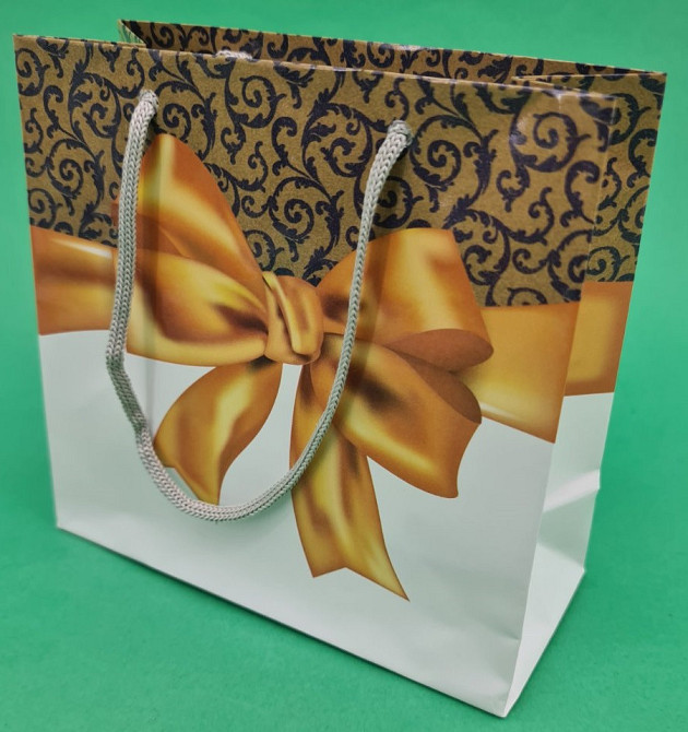 Пакет подарочный под чашку  16/16/8 (артЧ-173) (12 шт) Харьков - изображение 1