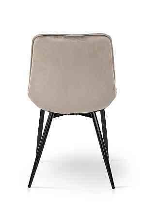 Стілець Прадо-R чорний/ велюр бежевий Київ