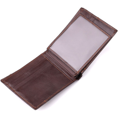 Кошелек Vintage Из натуральной кожи Коричневый (22888) Винница - изображение 5