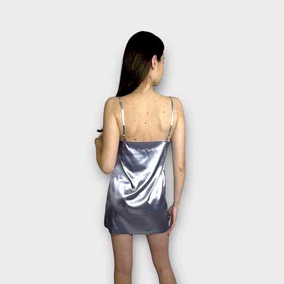 Комплект ночная рубашка с халатом Серый XS Харьков