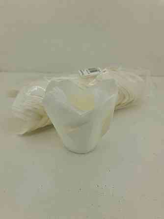 Тарталетки паперові для кексів ТЛ-175 "Тюльпан Білий" (50*75/100) (100 шт.) (1 уп.) Харків