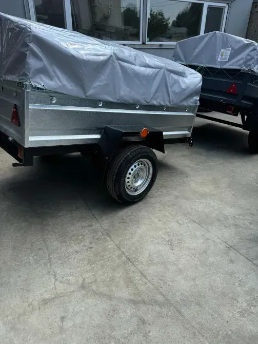 Причіп із оцинкованими бортами "Дніпро-200" 200х130х40 Новояворівськ - фото 1