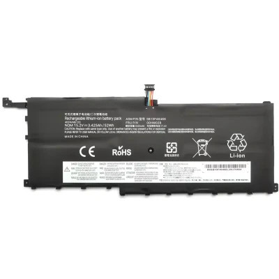 Аккумулятор для ноутбука Lenovo ThinkPad X1 Carbon (4th Gen) 00HW028, 3425mAh (52Wh), 4cell, 15.2V, Li-ion AlSoft (A47870) Винница - изображение 1