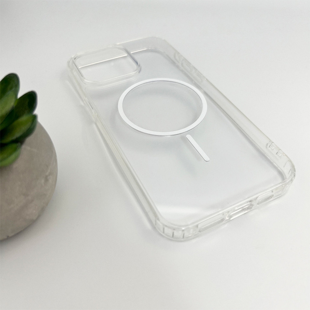 Чохол Cosmic Acrylic Thin Magnetic for Apple iPhone 14 Pro Max White Київ - фото 3