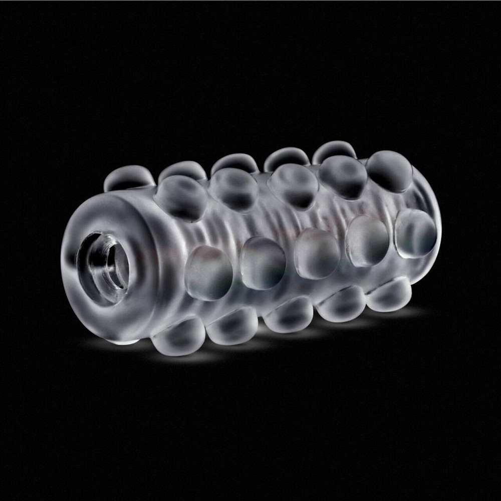 Мастурбатор Blush Rize – Swich Glow in the Dark Masturbator Clear, двосторонній, світиться в темряві Sex Aura Київ - фото 9
