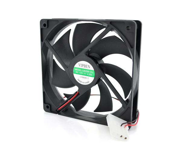 Кулер корпусной 12025 DC sleeve fan 4pin - 120*120*25мм, 1100об/мин Полтава - фото 1