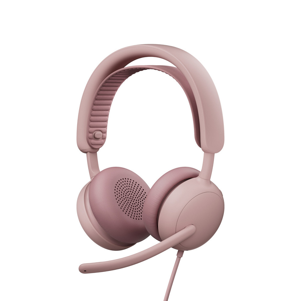 Гарнітура Logitech Zone Wired 2 USB Rose (981-001620) ( 19341 ) Харків - фото 1