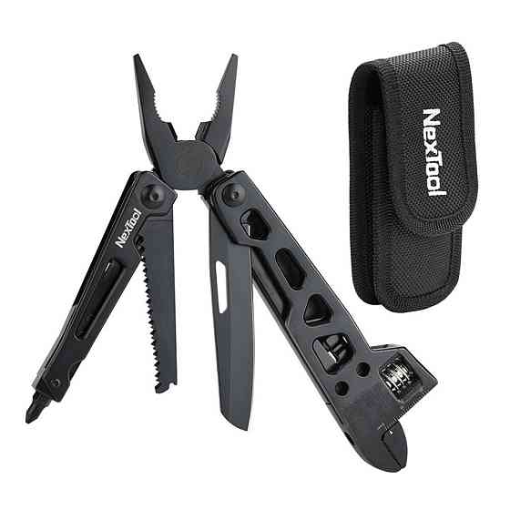 Мультитул Xiaomi NexTool Vanguard Multifunctional Wrench Black Киев