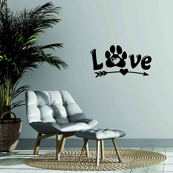 Декоративне настінне 3D Панно «LOVE » Декор на стіну з об'ємом Київ