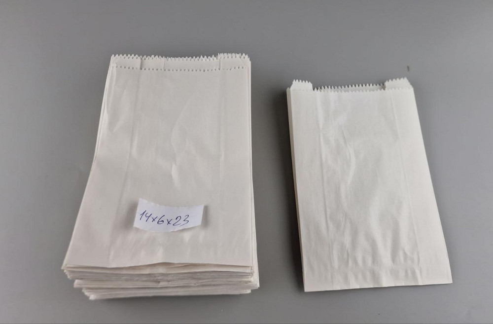 Пакет паперовий 14см 23см білий 1000 шт Харків - фото 2