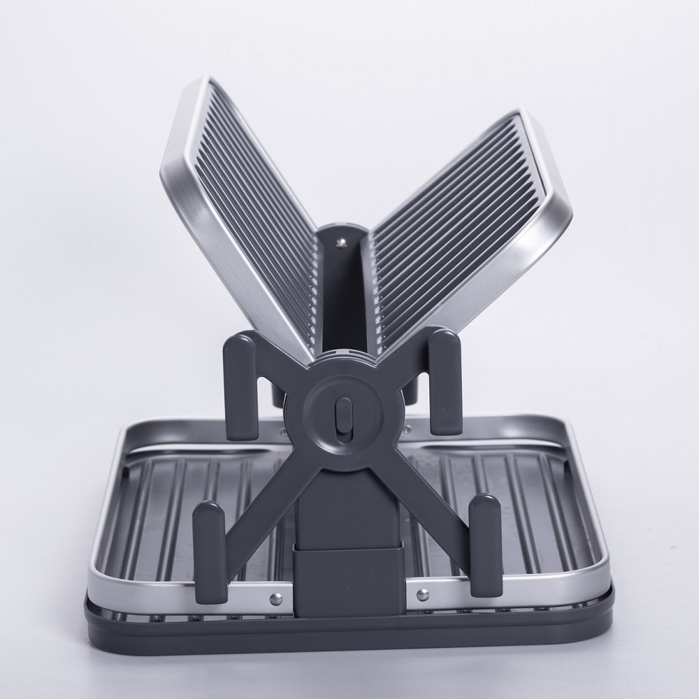 Сушарка складна для посуду двоярусна з піддоном HP-46-11 Коломыя - изображение 8