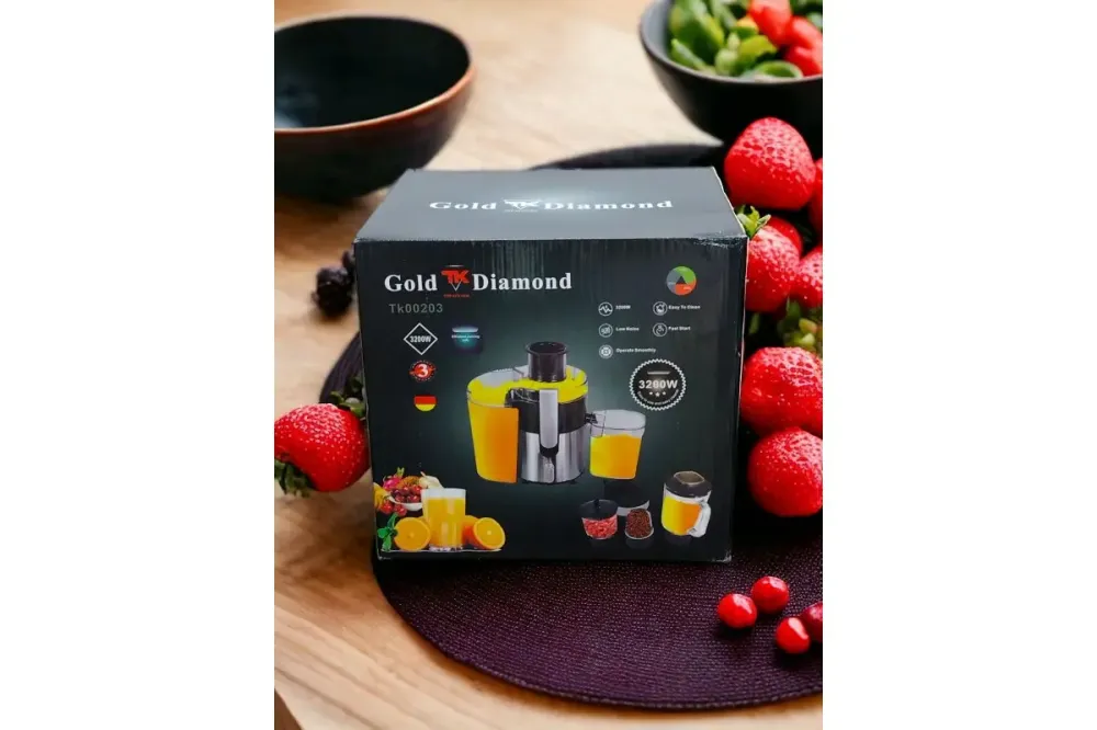 Кухонный комбайн 4 в 1 Top Kitchen TK00203 Соковыжималка блендер кофемолка измельчитель на 3200 Вт Коломия - фото 3