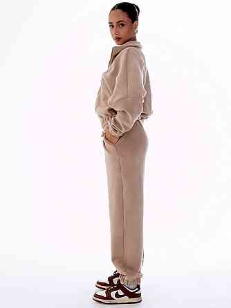 Жіночий стильний теплий костюм, двійка вібічний фліс-половид, 48/52 Одеса