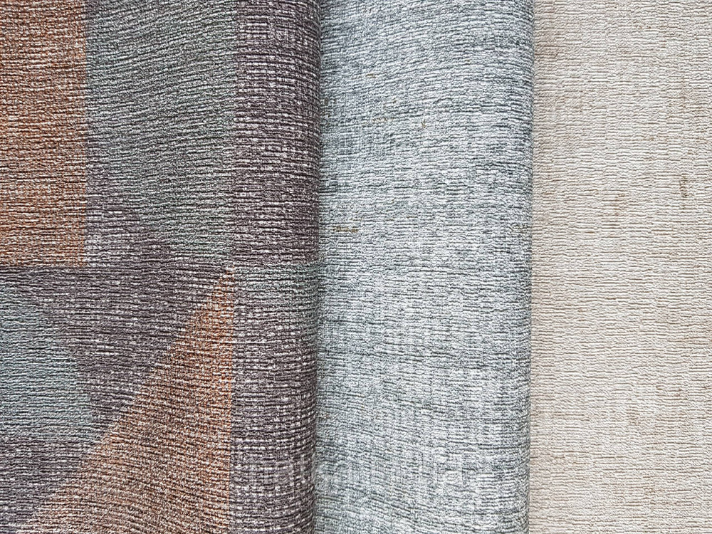 Шпалери вінілові на флізелін Rasch Riva 1.06х10 геометрія фігури коричневі зелені золотисті 972528 Київ - фото 3