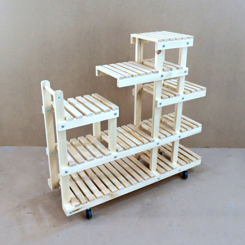 Підставка для квітів "Монтобан" бланже на коліщатках Миколаїв - фото 8