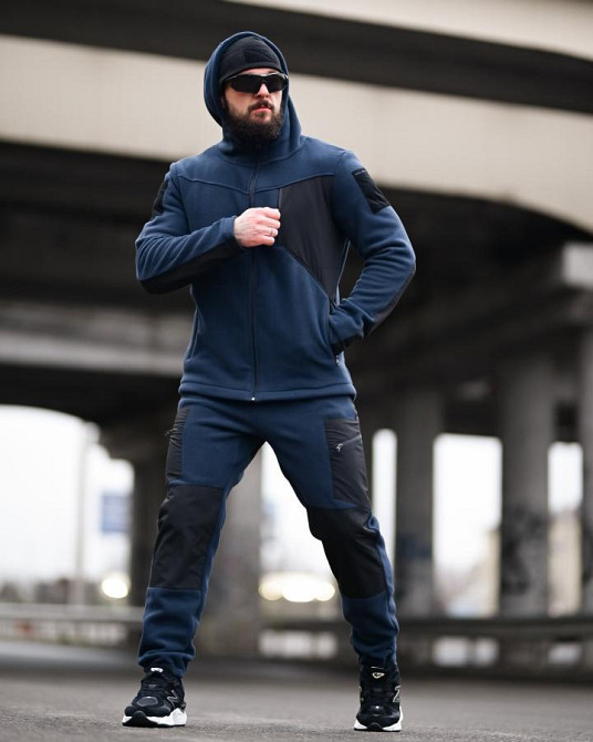 Флісовий спортивний тактичний костюм TARANTUL синій ДСНС ТР6550 Одеса - фото 3