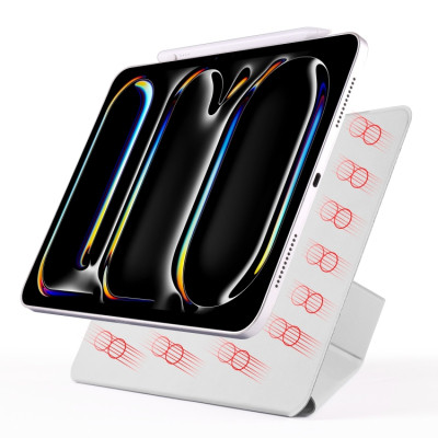 Чехол для планшета BeCover Ultra Slim Origami Magnetic Apple iPad Pro 11" M4 2024 Gray (712962) Винница - изображение 7