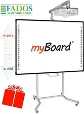 Интерактивная доска Myboard Zestaw Interaktywny Mobilny Mobil Black Regulowany Киев - изображение 1