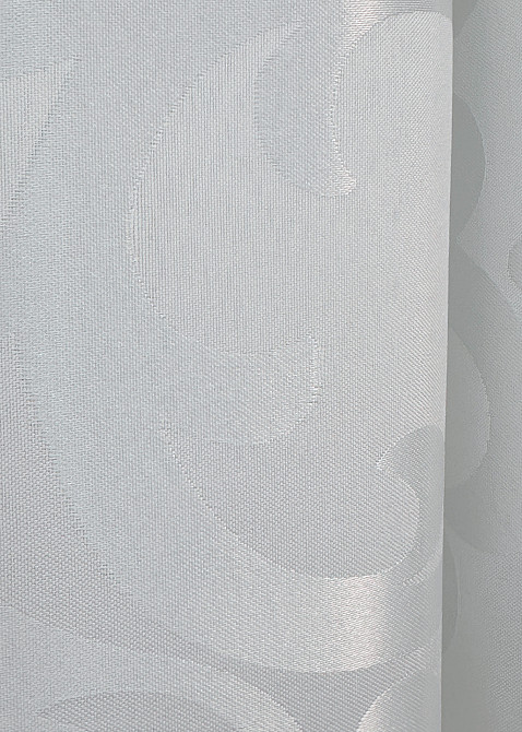 Комплект готових штор VR-Textil Жакард Вензель № 418ш Білий 100х270 см 2 шт (31-558) Київ - фото 16