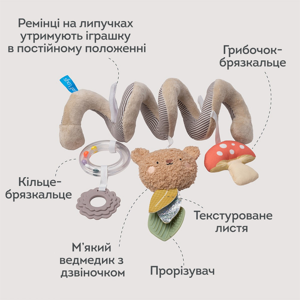 Спіраль для візочка та автокрісла – Лісова пригода Днепр - изображение 4