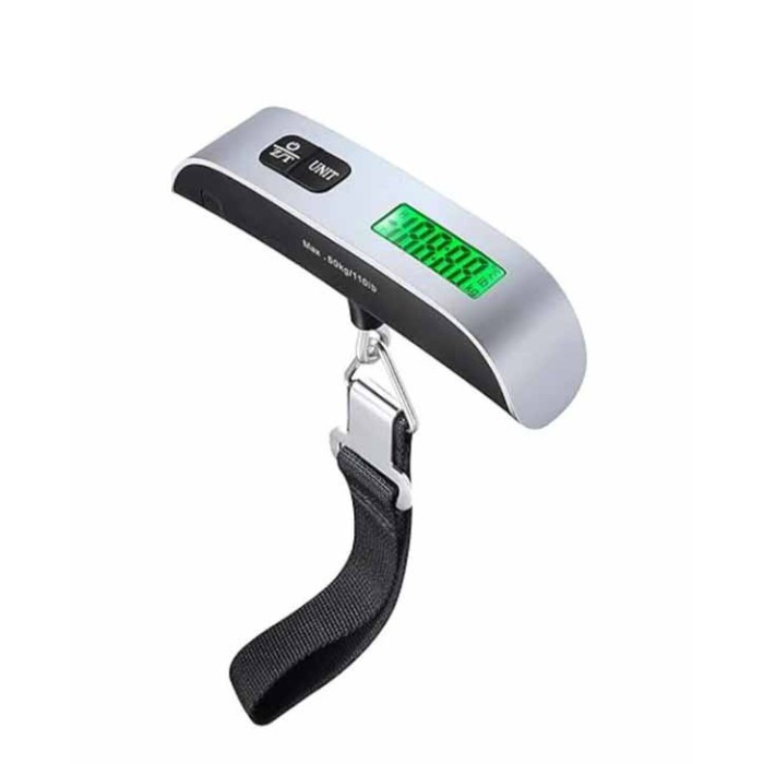Електронний кантар Sokany SK-19035 (50 кг/10 г): ручні багажні ваги з LCD-дисплеєм, термометром та ременем Одеса - фото 4