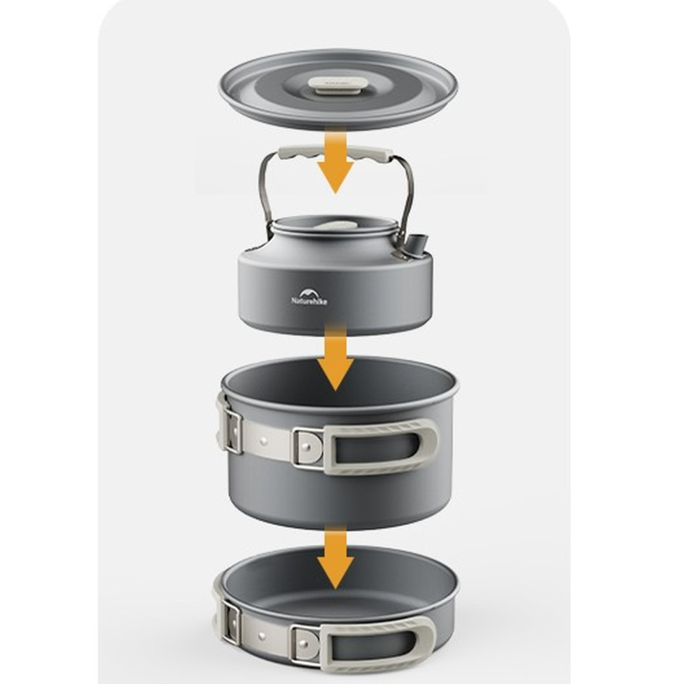 Чайник Naturehike CNK2450CF010 0.8 л, алюміній Рівне - фото 5