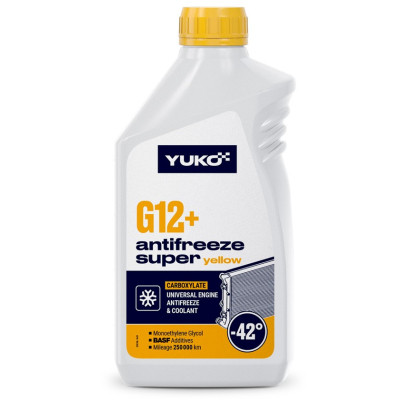 Антифриз Yuko -40 Super G12+ желтый .1л (4823110403747) Винница - изображение 1