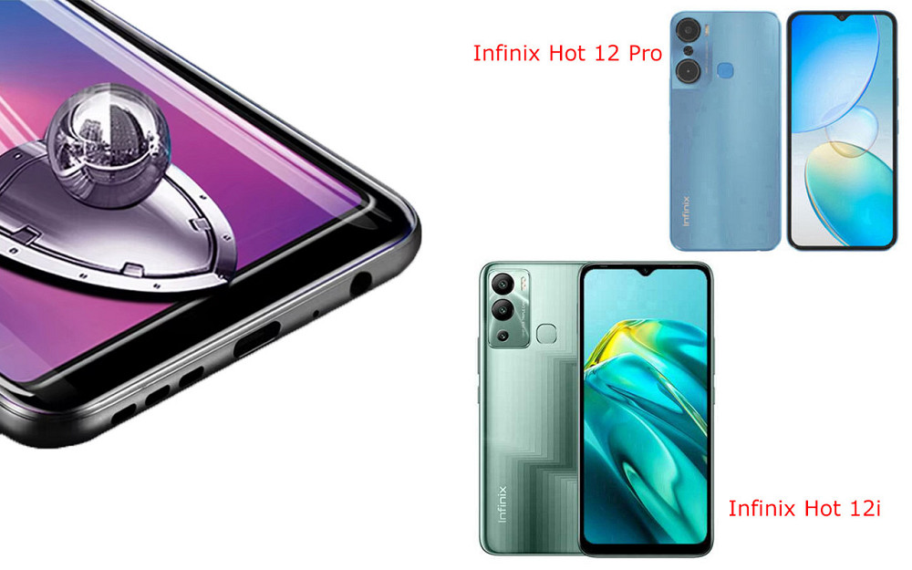 Захисне скло DefenzoGlass для Infinix Hot 12 Pro, Hot 12i  – подвійна міцність Київ - фото 2