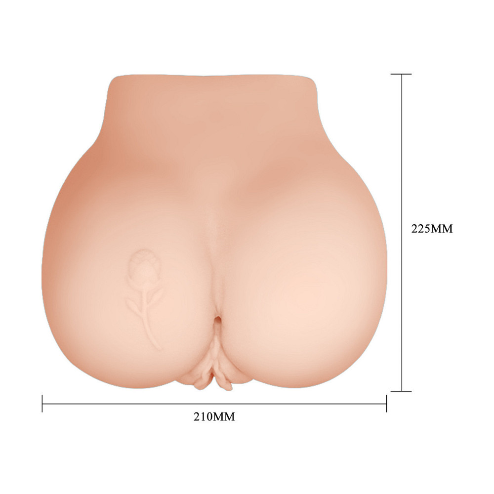 Мастурбатор реалистичный вагина и анус CRAZY BULL с вибрацией, 22,5 × 21 × 13 см Sex Aura Киев - изображение 8