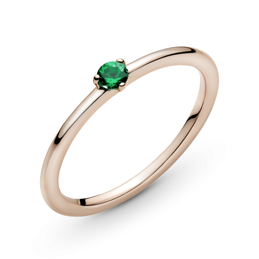 Срібна каблучка   з зеленим камінцем 189259C05 MasterSem Київ - фото 4