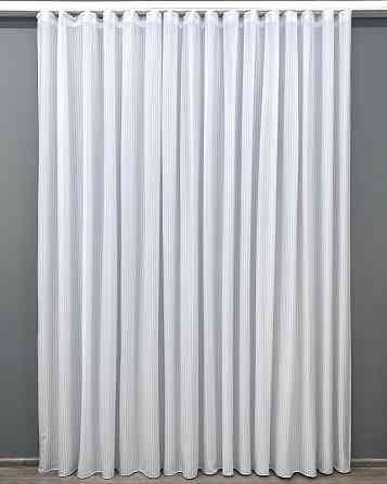 Тюль VR-Textil 1966т Жакард щільний Білий Softline 400х270 см (42-0971) Київ