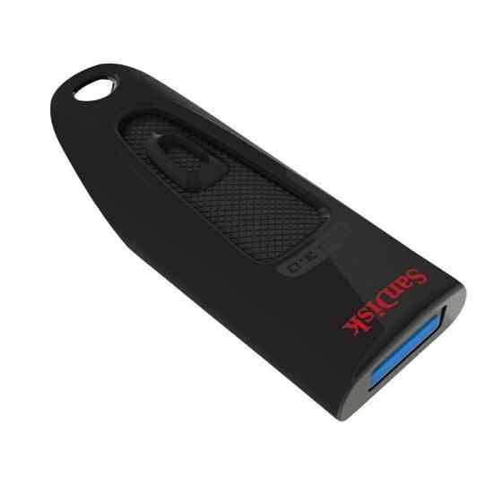 Флеш-накопичувач SanDisk USB 3.0 Ultra 128Gb (130Mb/s) Black Київ