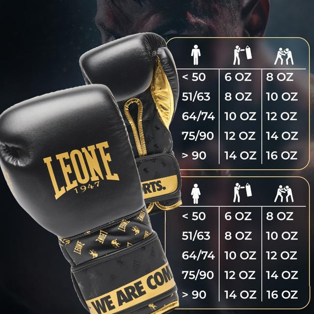 Боксерські рукавиці Leone GN220 DNA Black 10 унцій Київ - фото 10