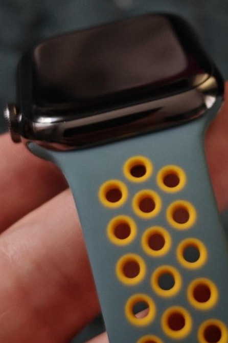 Смарт -Часы Apple Watch 8 45mm , Stainless steel, Sapphire ,LTE Unlocked. Київ - фото 2