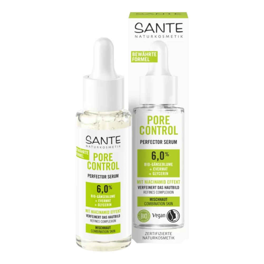 БИО-сыворотка Pore Control для комбинированной кожи с эффектом ниацинамида SANTE 30 мл Киев - изображение 1